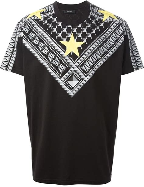 givenchy checked star print shirt|Givenchy t shirt prices.